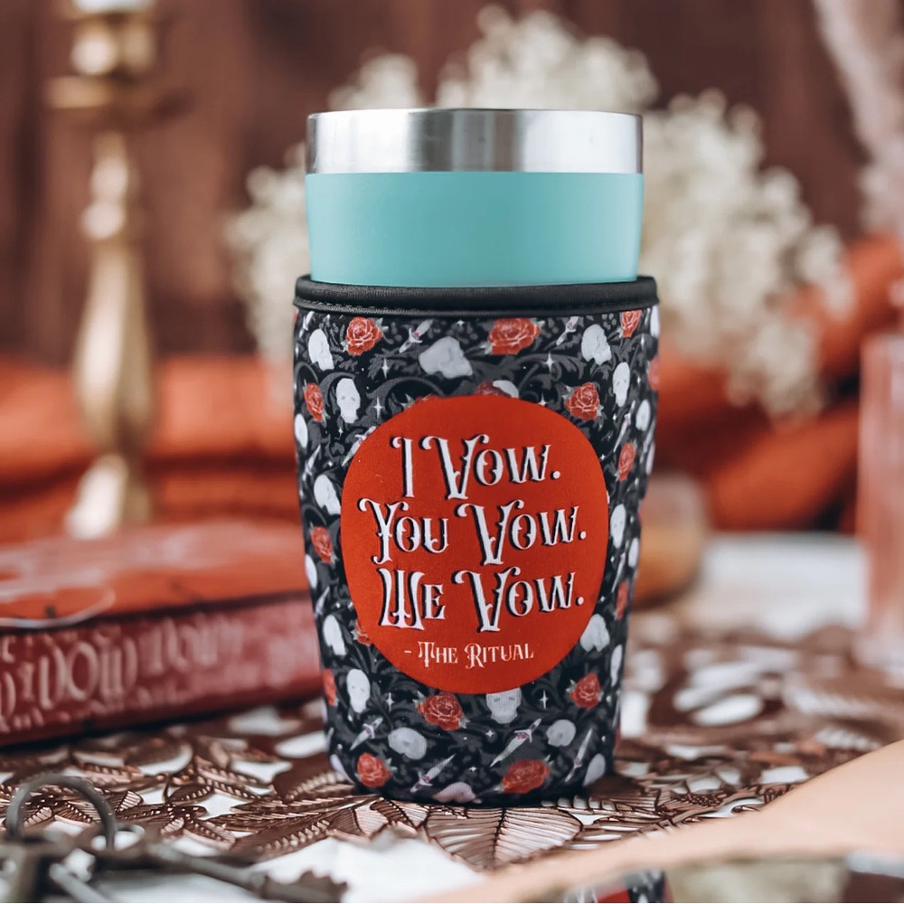 Bookish Box The Ritual by Shantel Tessier Inspired Cup Sleeve